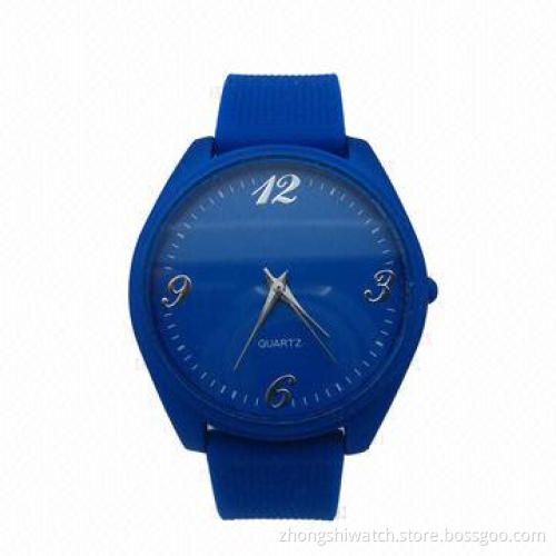 Fashion Silicone Wristwatch, Various Colors are Available
